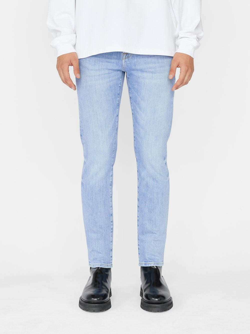 jeans front view
